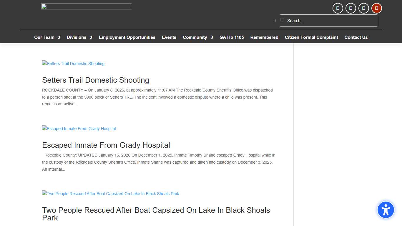 Latest News Blog Archives - Rockdale County Sheriff's Office